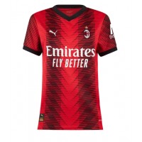 Camisa de time de futebol AC Milan Yunus Musah #80 Replicas 1º Equipamento Feminina 2023-24 Manga Curta